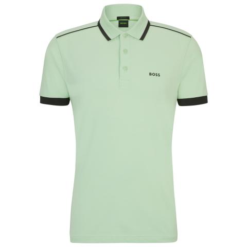 BOSS Paddy 1 Polo Shirt Open Green