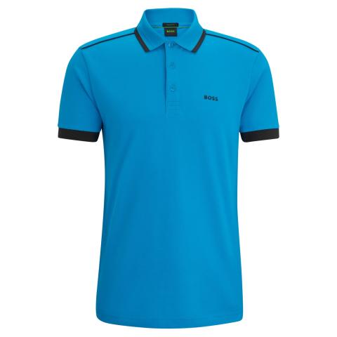 BOSS Paddy 1 Polo Shirt Turquoise/Aqua