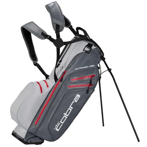 Cobra Ultradry Pro Waterproof Golf Stand Bag High Risk Red/High Rise