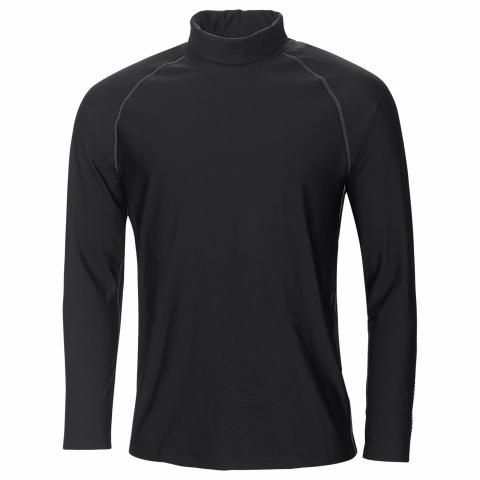 Galvin Green Edwin Skintight Thermal Roll Neck Black/Red
