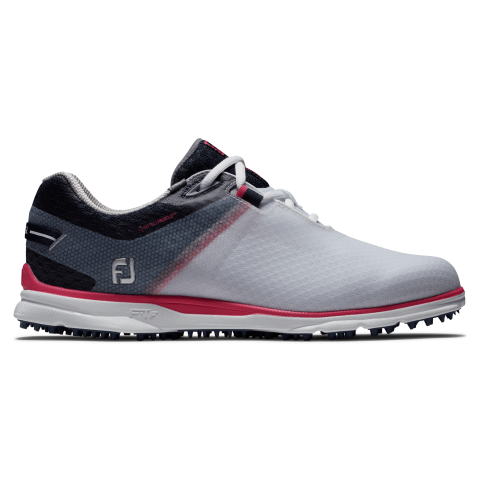 FootJoy Pro SL Sport Ladies Golf Shoes #98147 White/Navy/Hot Pink