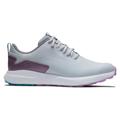 FootJoy Performa Ladies Golf Shoes #99204 Grey/White/Purple