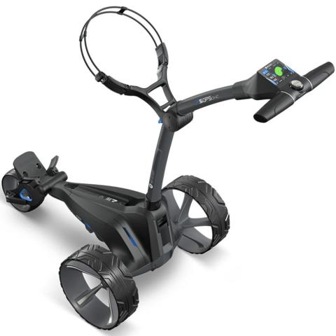 Motocaddy M5 GPS DHC Electric Golf Trolley Graphite / Lithium Battery
