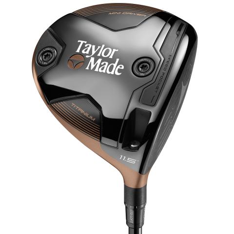 TaylorMade BRNR Mini Copper Golf Driver Mens / Right Handed