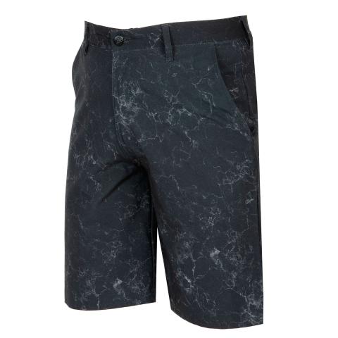 adidas Ultimate Print Golf Shorts Black/Grey Three