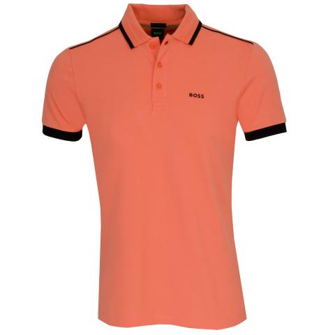 BOSS Paddy 1 Polo Shirt Open Red