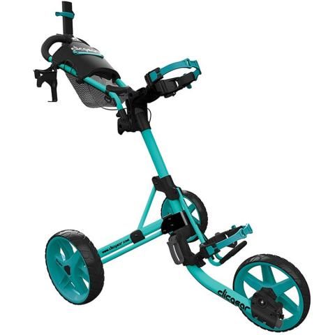 Clicgear 4.0 3-Wheel Push Golf Trolley Soft Teal