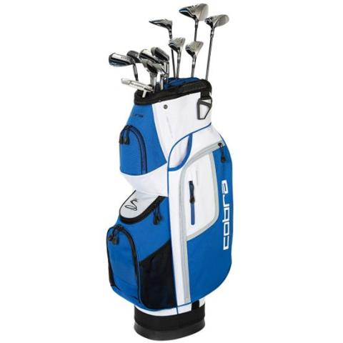 Cobra Fly XL Speed Mens Golf 11 Piece Package Set Mens / Right Handed / Cart Bag / Graphite Woods/Steel Irons