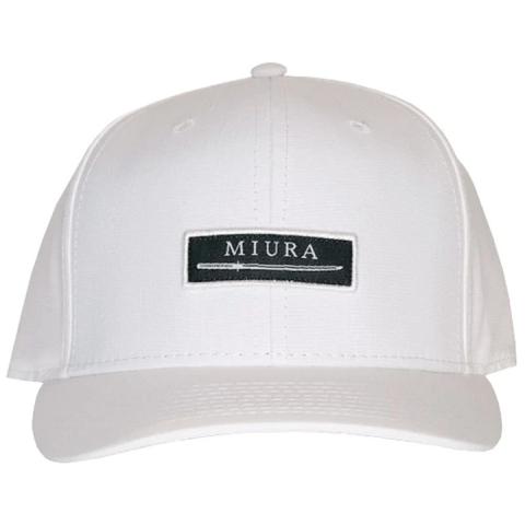 Miura Blade Patch High Crown Baseball Cap White