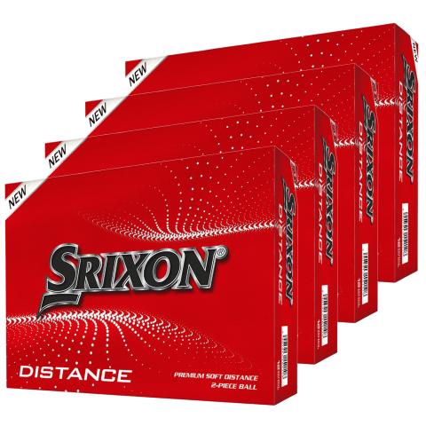 Srixon Distance 4 for 3 Golf Balls White / 4 Dozen