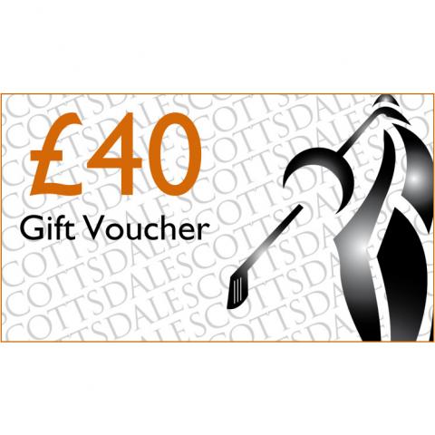 Scottsdale Golf £40.00 Gift Voucher Receive by Email
