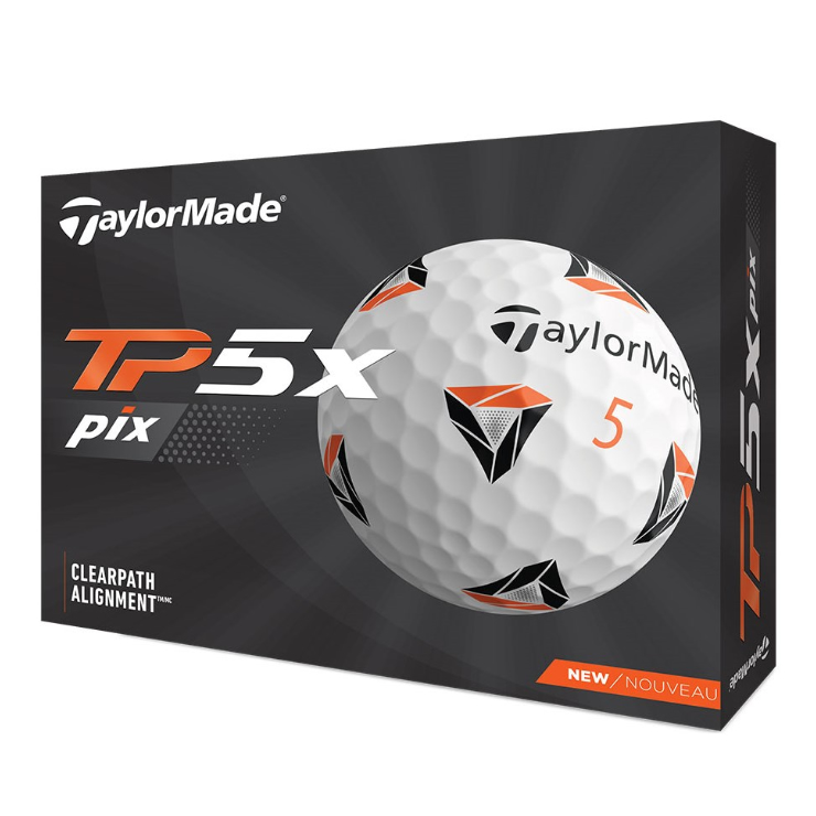 TaylorMade TP5x Pix 2.0 Golf Balls