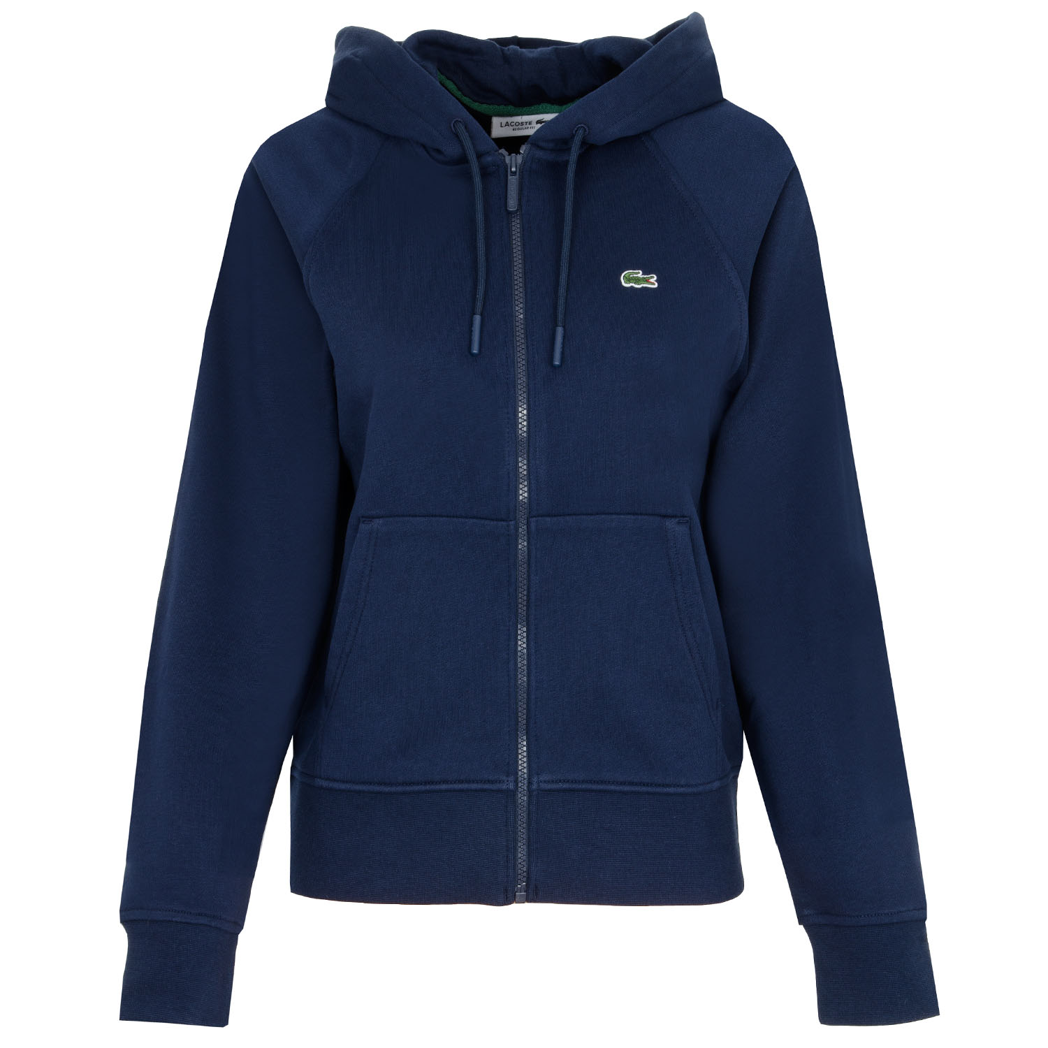 Lacoste Organic Full Zip Fleeced Hoodie