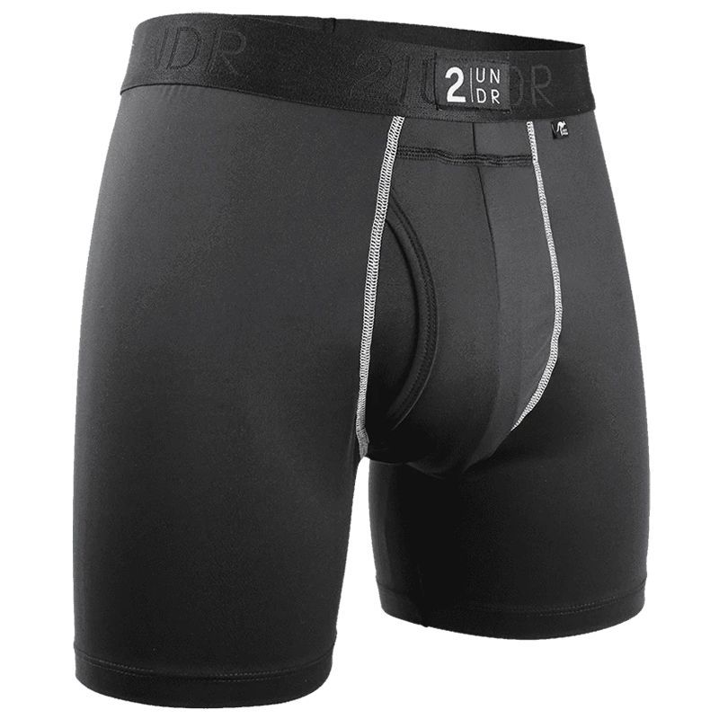 2UNDR Power Shift Boxer Shorts Black | Scottsdale Golf