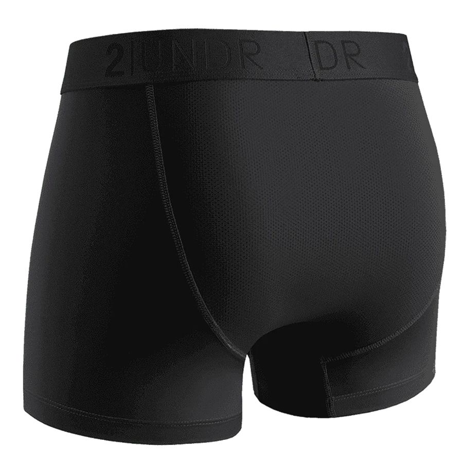 2UNDR Power Shift Trunk Boxer Shorts Black | Scottsdale Golf