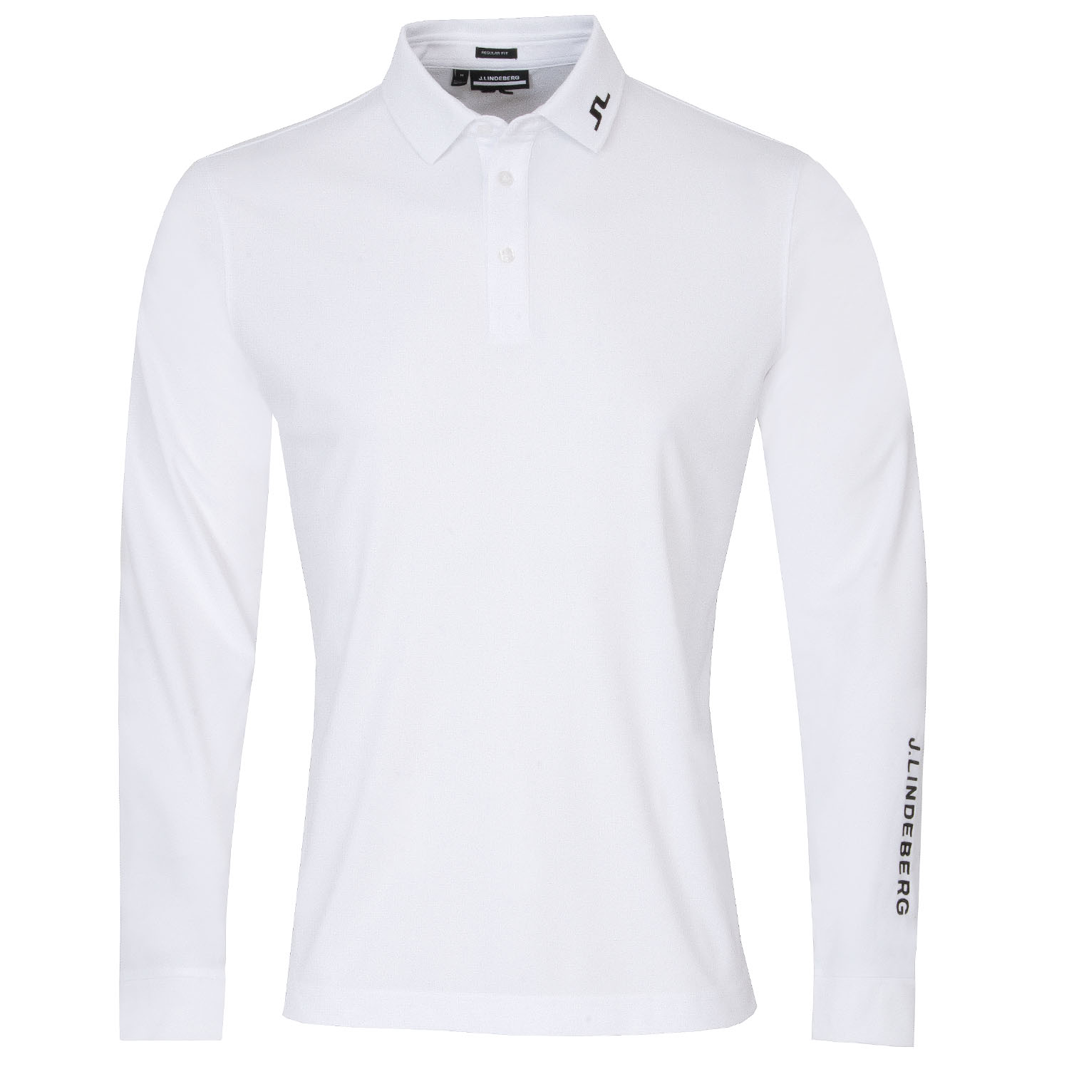 J Lindeberg Tour Tech Long Sleeve Polo Shirt