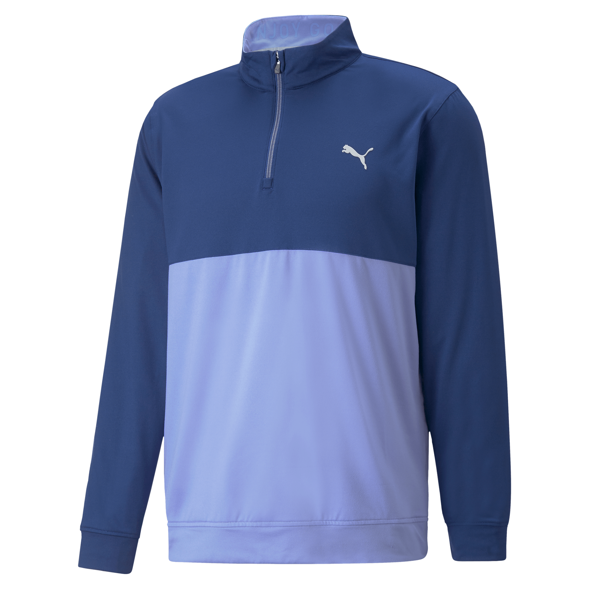 PUMA Gamer Colourblock Zip Neck Golf Sweater