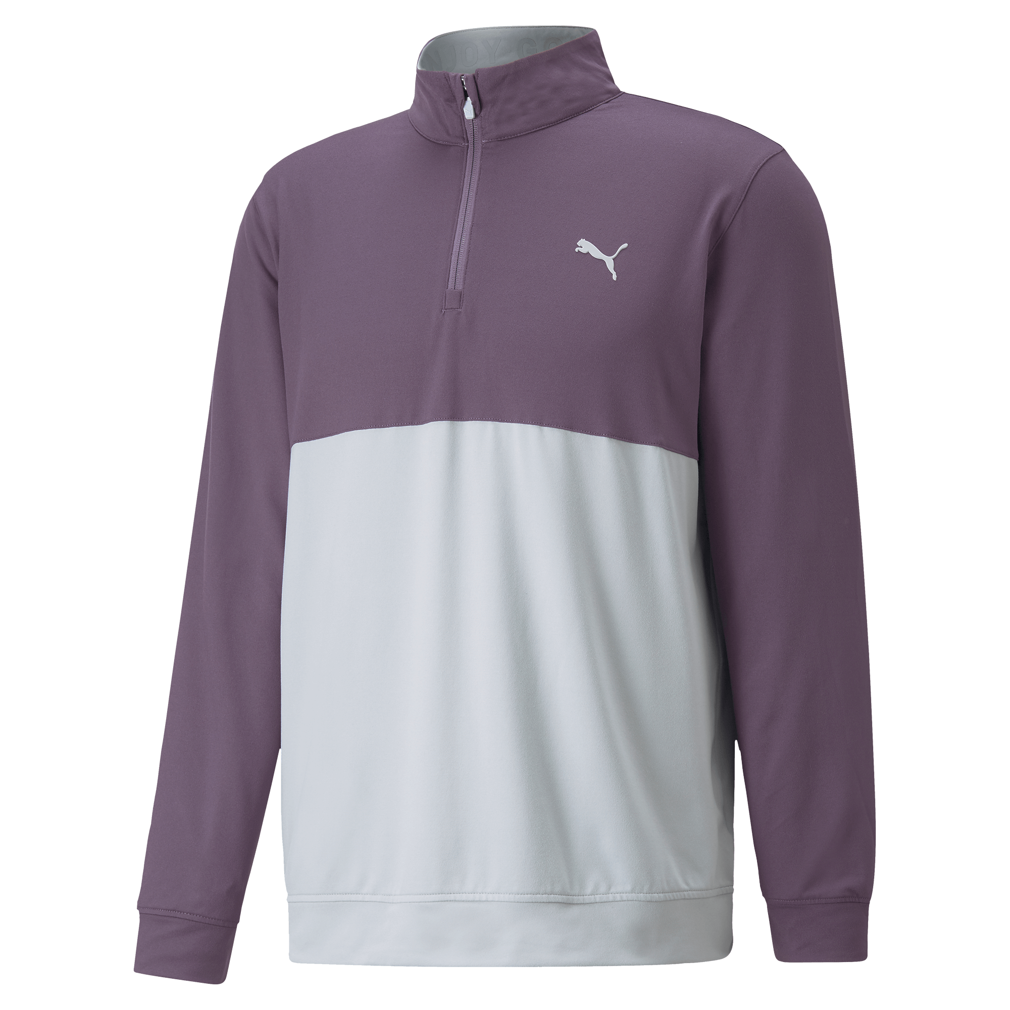 PUMA Gamer Colourblock Zip Neck Golf Sweater
