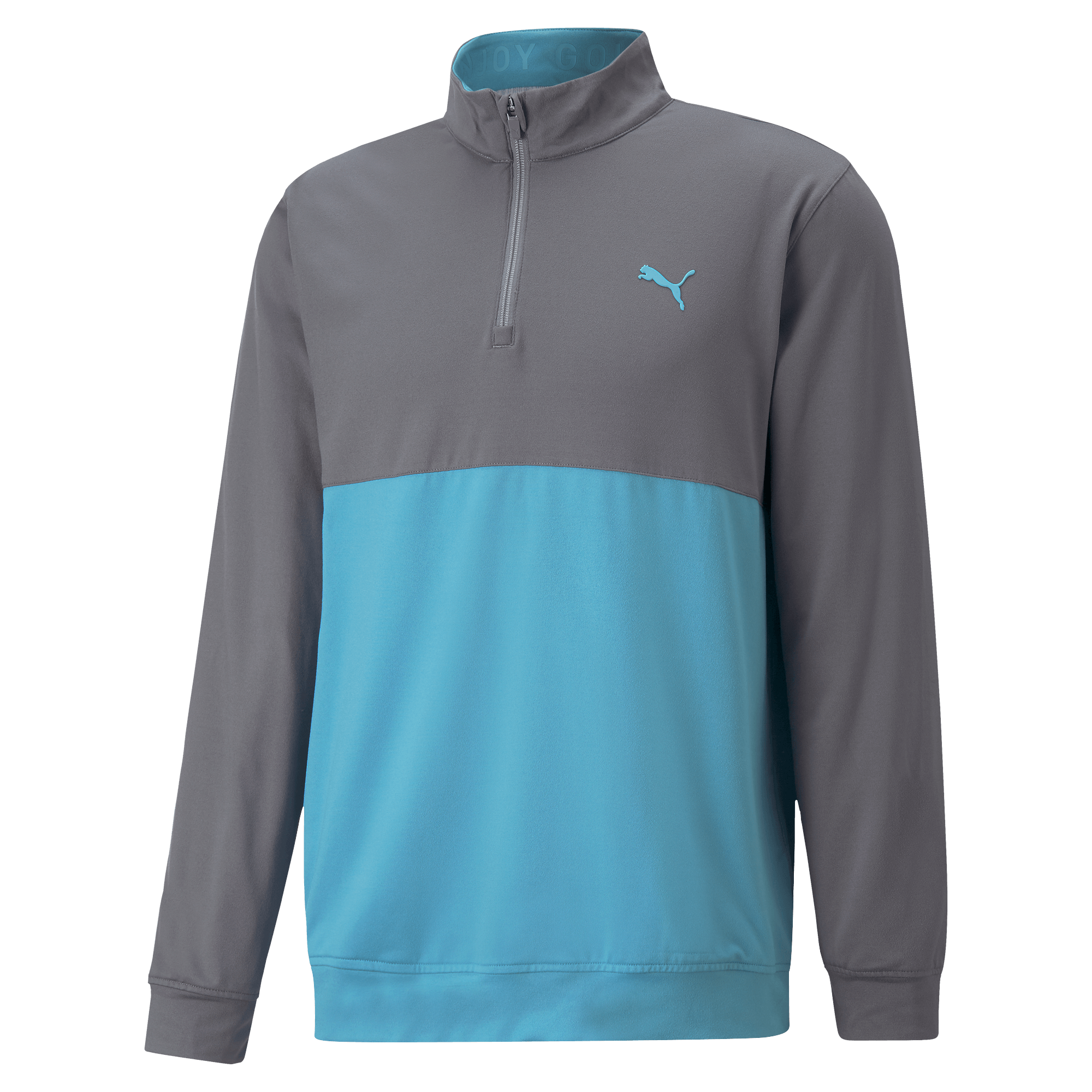 PUMA Gamer Colourblock Zip Neck Golf Sweater