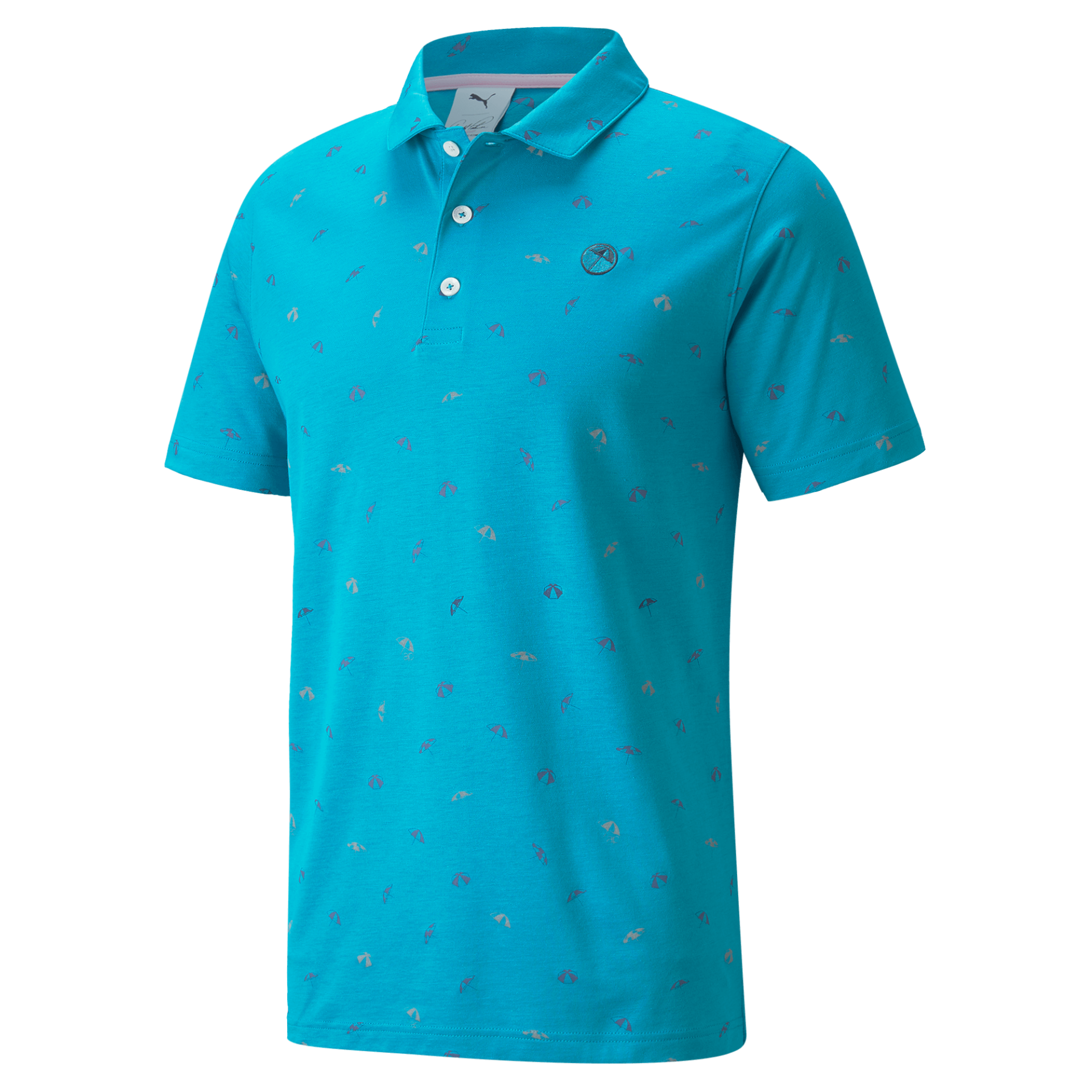 PUMA x Arnold Palmer Dancing Umbrellas Polo Shirt