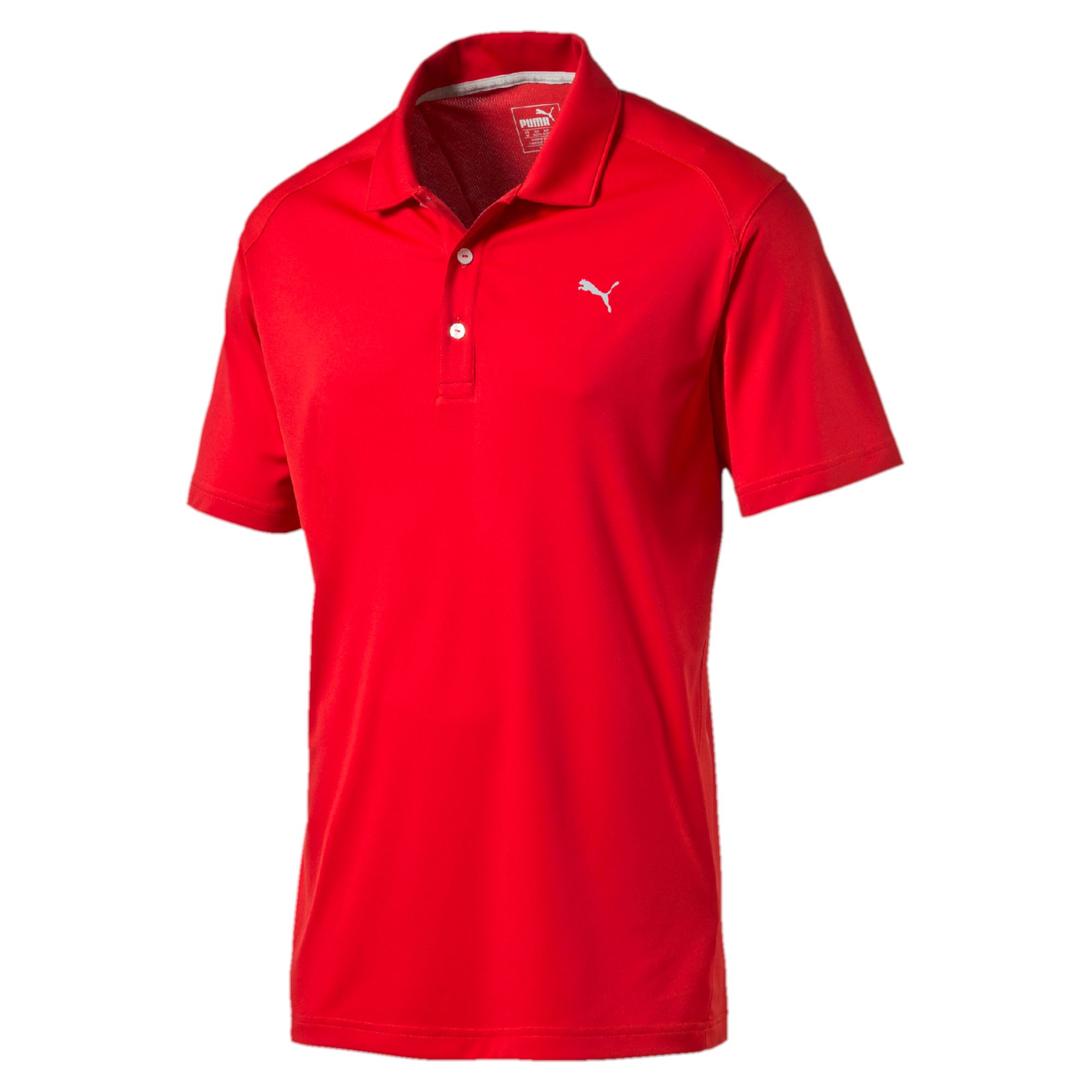 Puma Pounce Polo Shirt High Risk Red | Scottsdale Golf