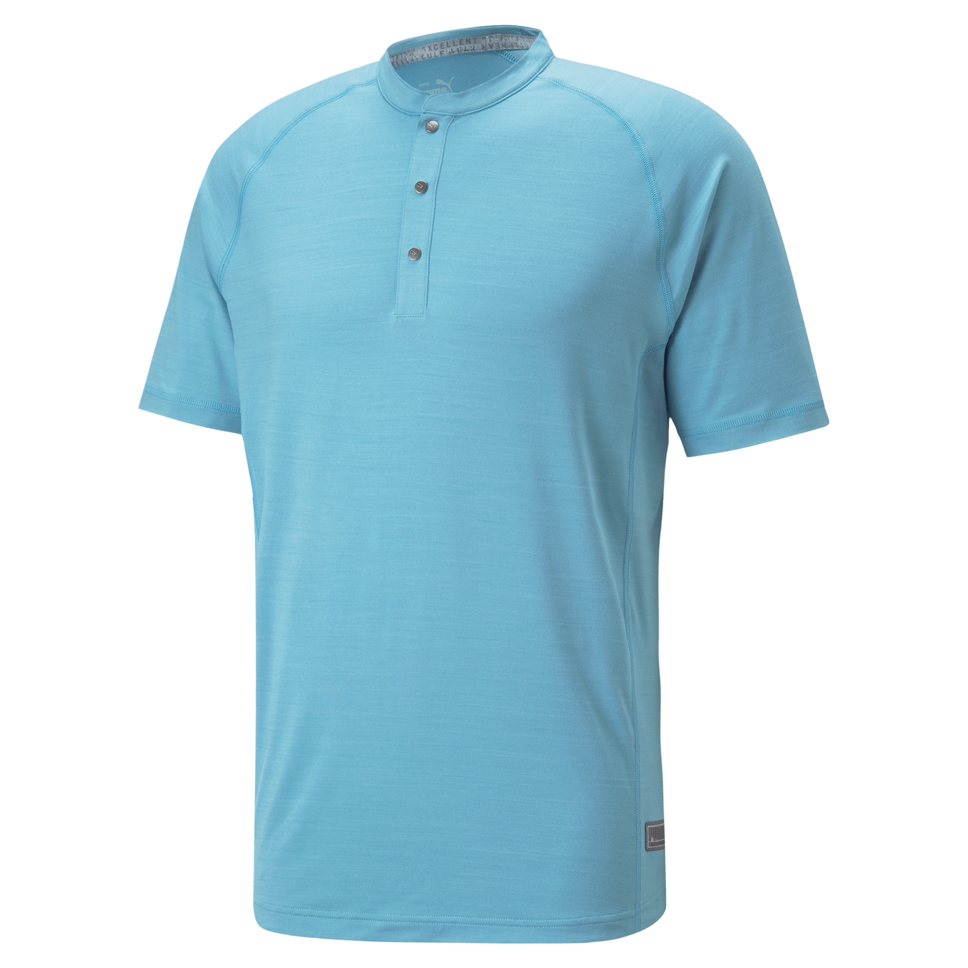 EGW by PUMA Golf Cloudspun Mat Henley Polo Shirt