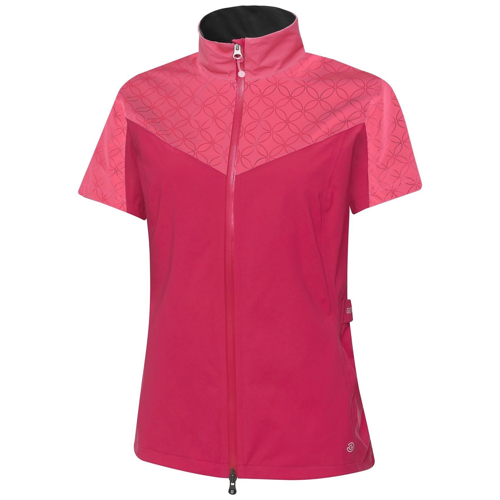 gore tex short sleeve golf jacket