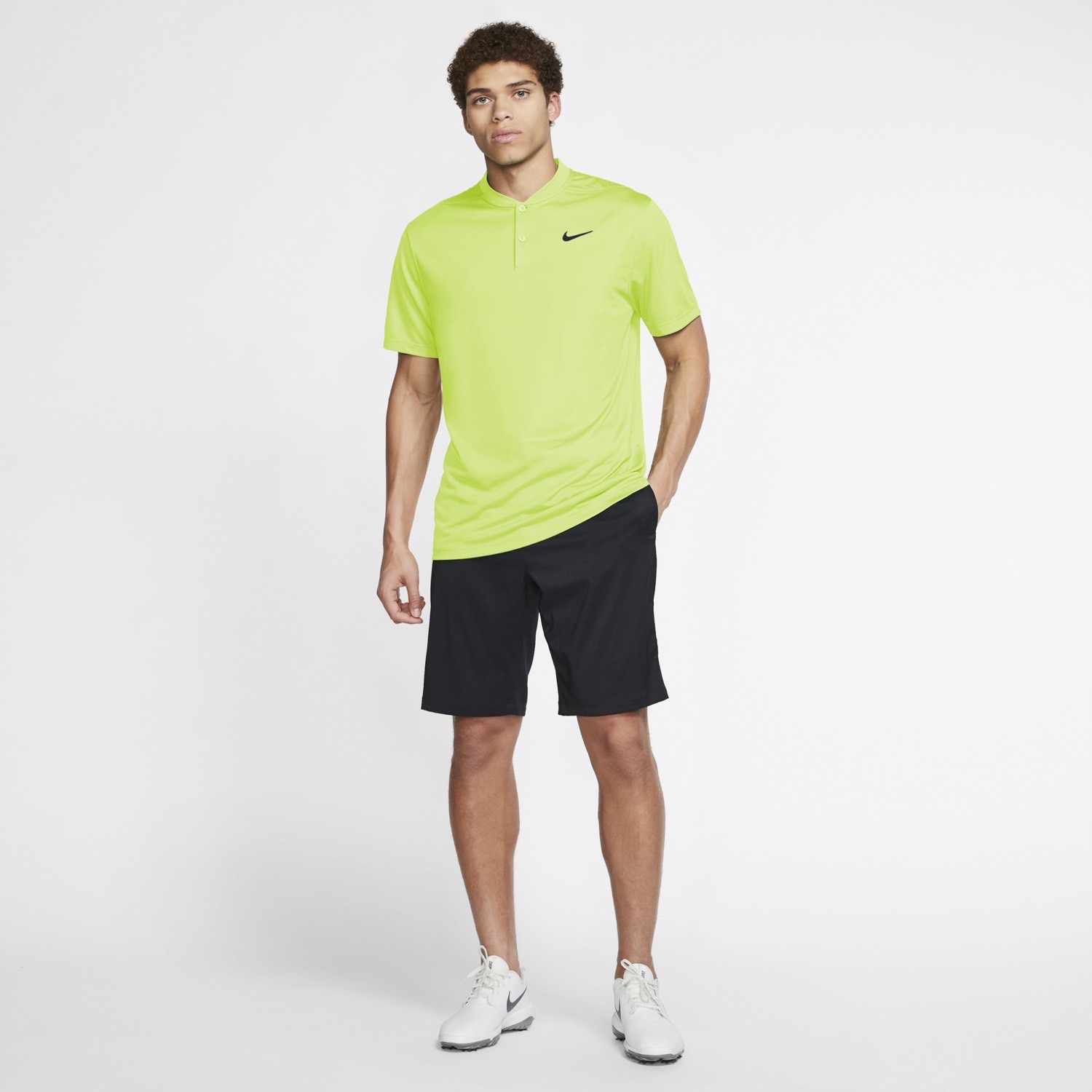 Nike Dry Victory Blade Polo Shirt Light Lemon Twist | Scottsdale Golf