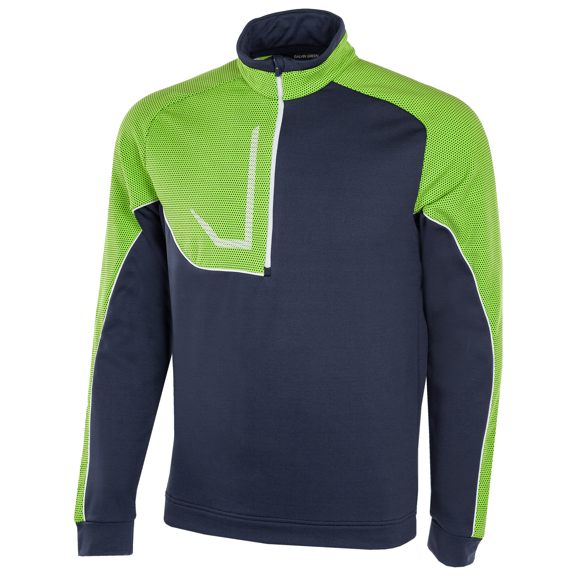 Galvin Green Daxton Insula Half Zip Sweater