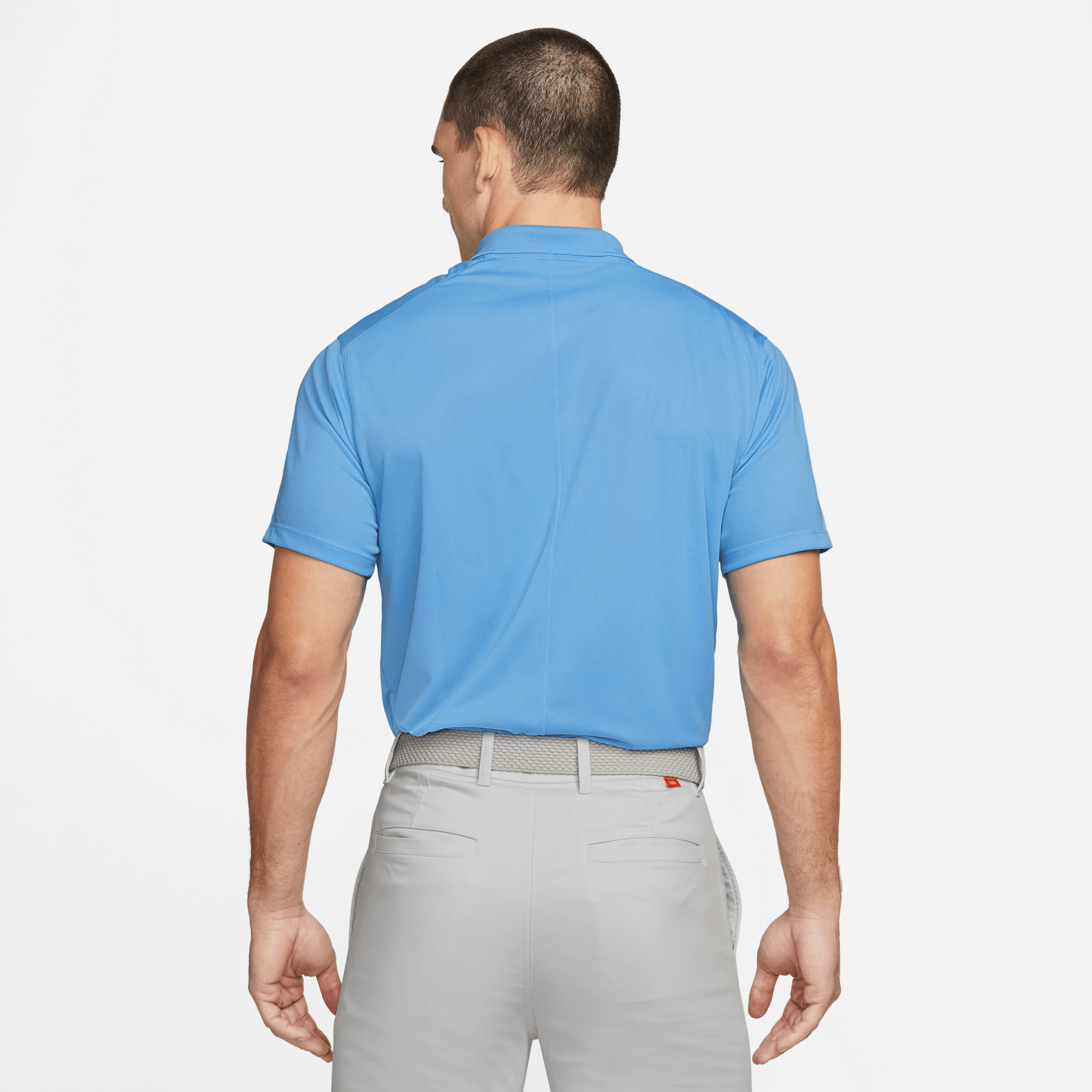 Nike Dri-FIT Victory Solid Golf Polo Shirt University Blue/White ...