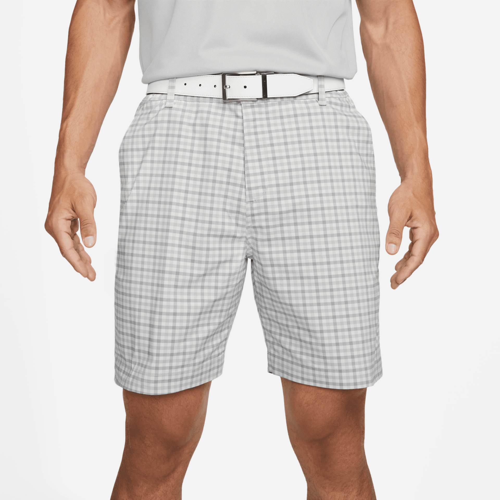 Nike DriFIT UV Chino Plaid Golf Shorts GBGolf