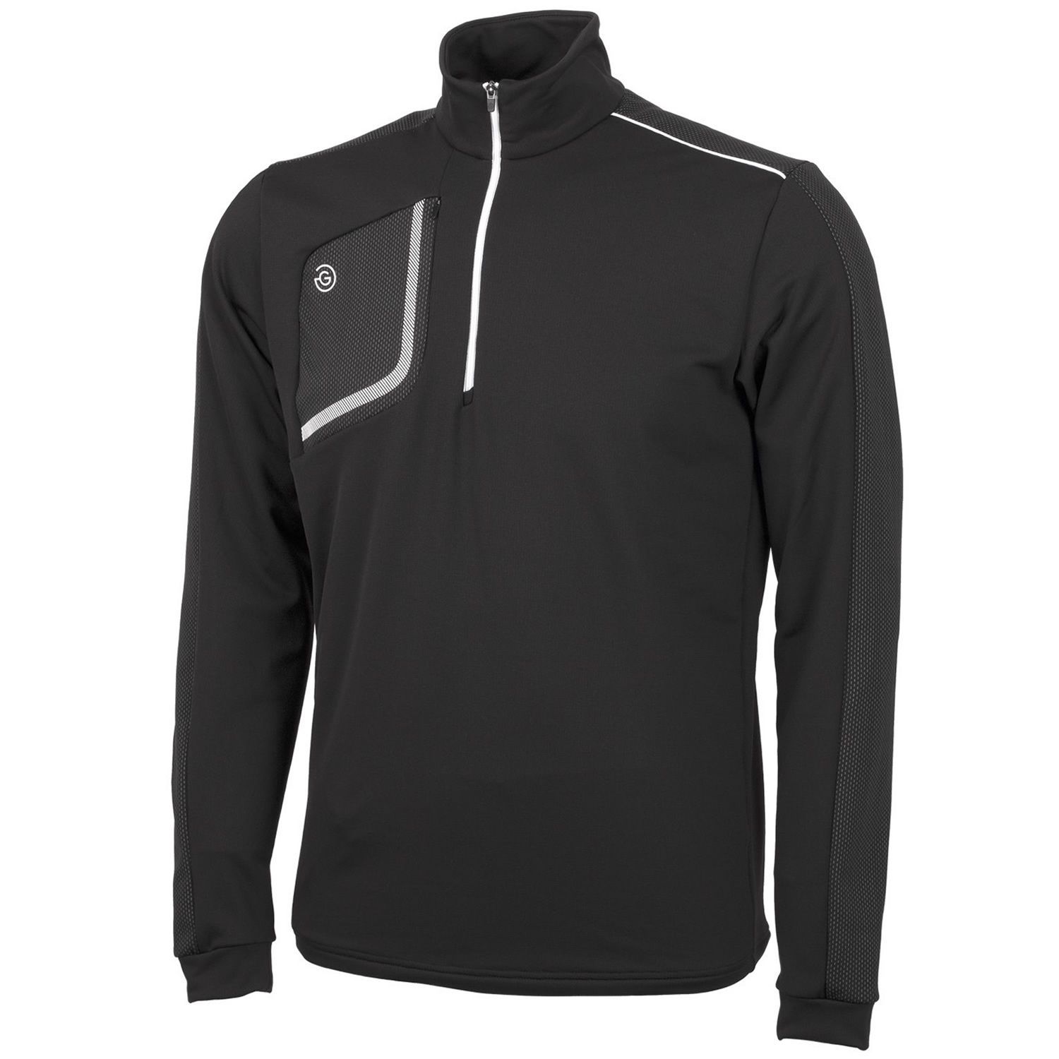 Pull Galvin Green Dwight 1/4 Zip - Taille M - Vert épine/navy - Pour Golf - Neuf Avec Emballage