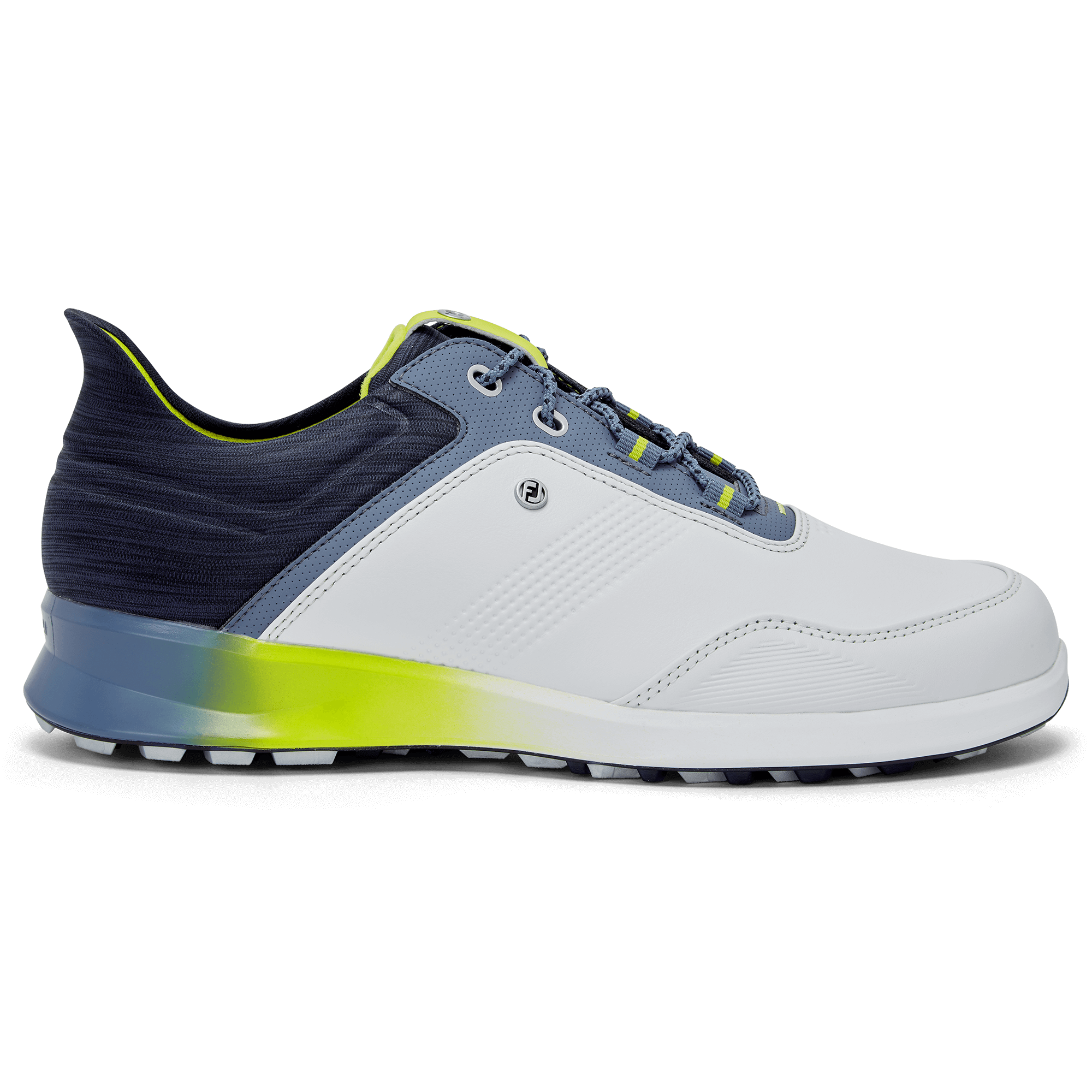 FootJoy Stratos Golf Shoes #50080 White/Navy/Lime | Scottsdale Golf