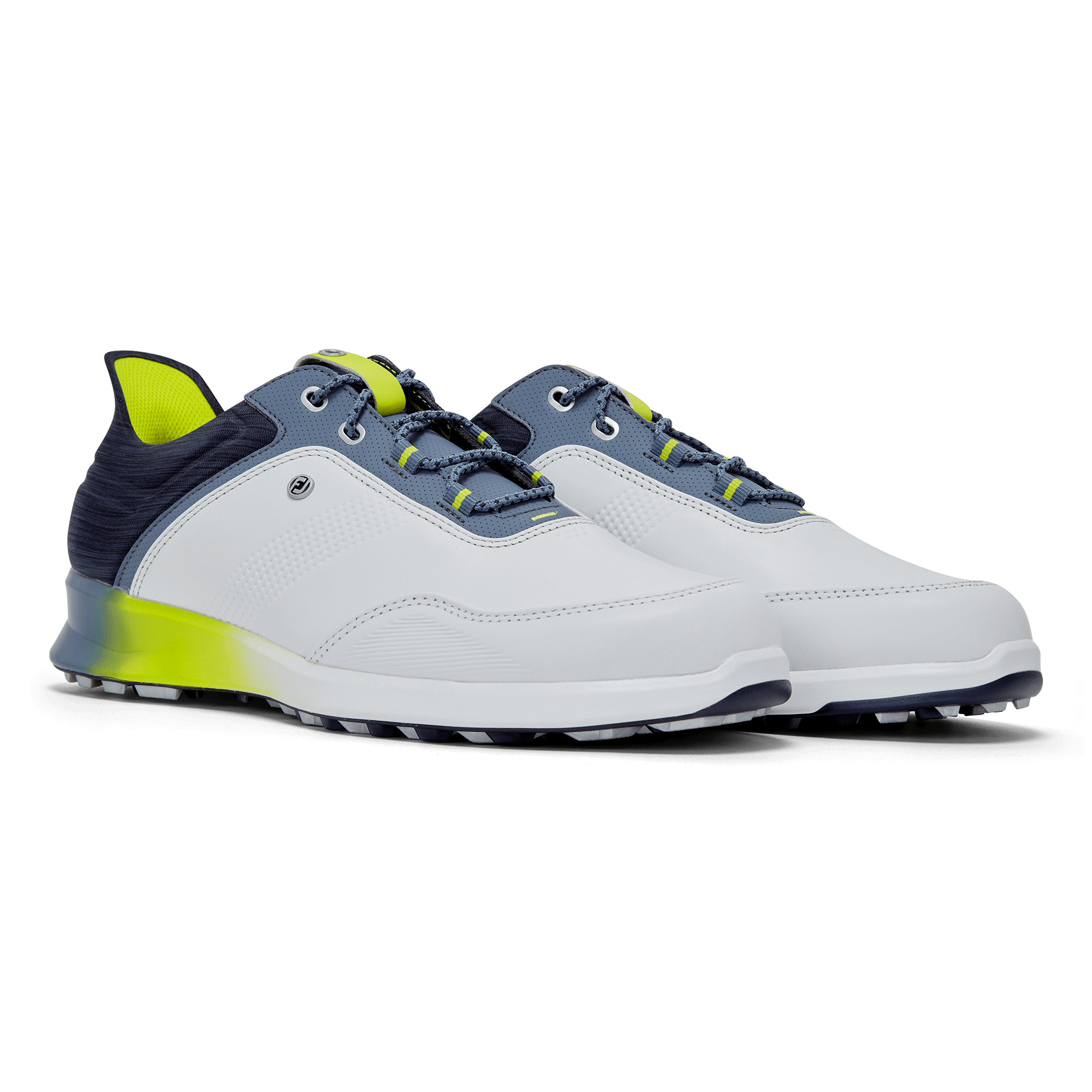 FootJoy Stratos Golf Shoes #50080 White/Navy/Lime | Scottsdale Golf