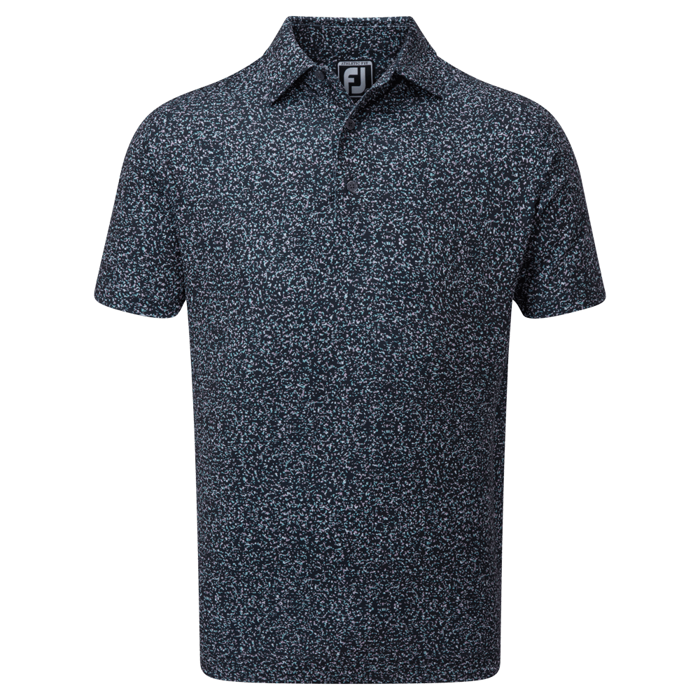 FootJoy Granite Print Lisle Golf Polo Shirt – GBGolf
