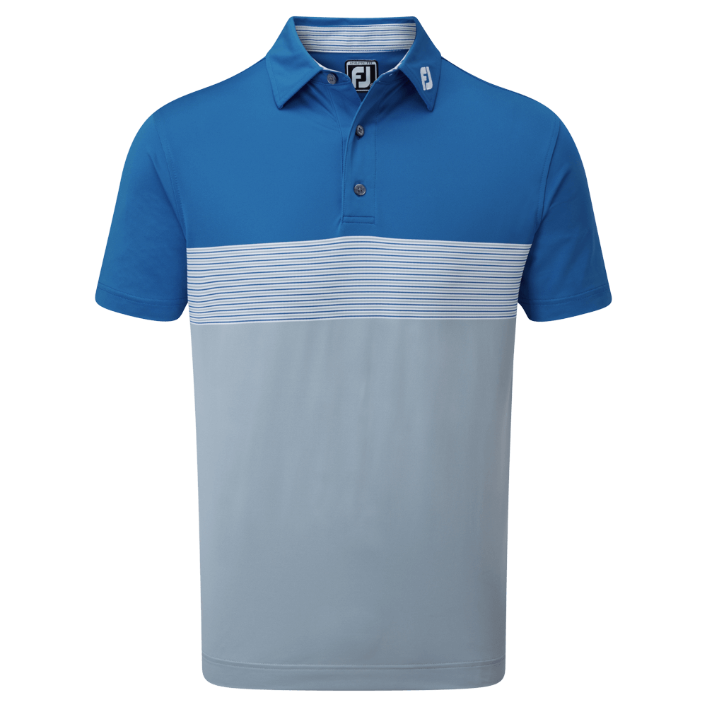 FootJoy Colour Block Pique Golf Polo Shirt