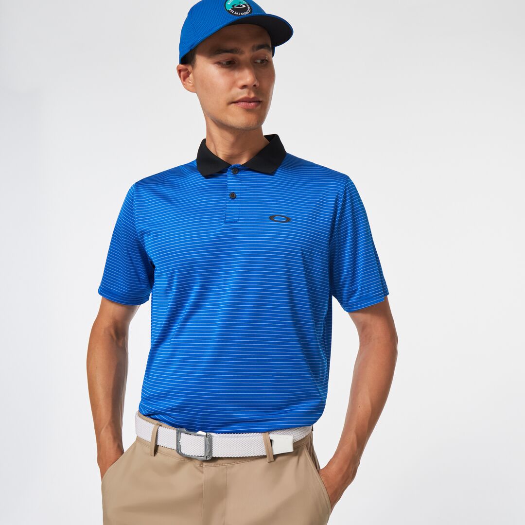 Oakley Divisional Print Golf Polo Shirt Ozone | Scottsdale Golf