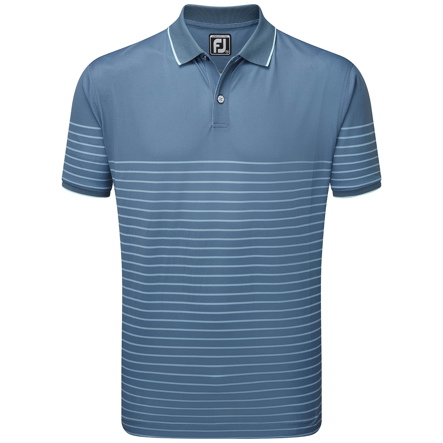 FootJoy Breton Stripe Pique Golf Polo Shirt