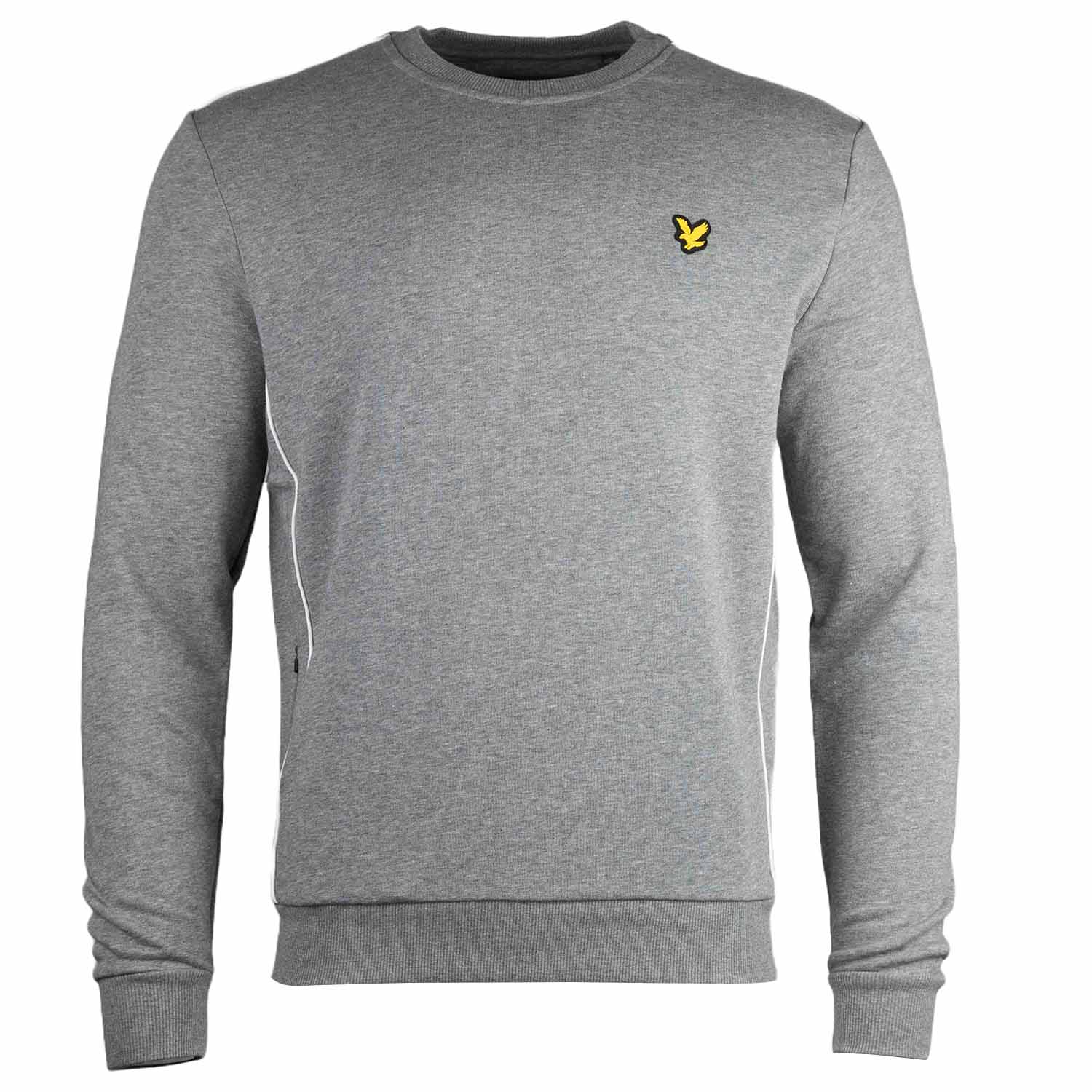 Lyle & Scott Contrast Piping Crew Neck Sweater