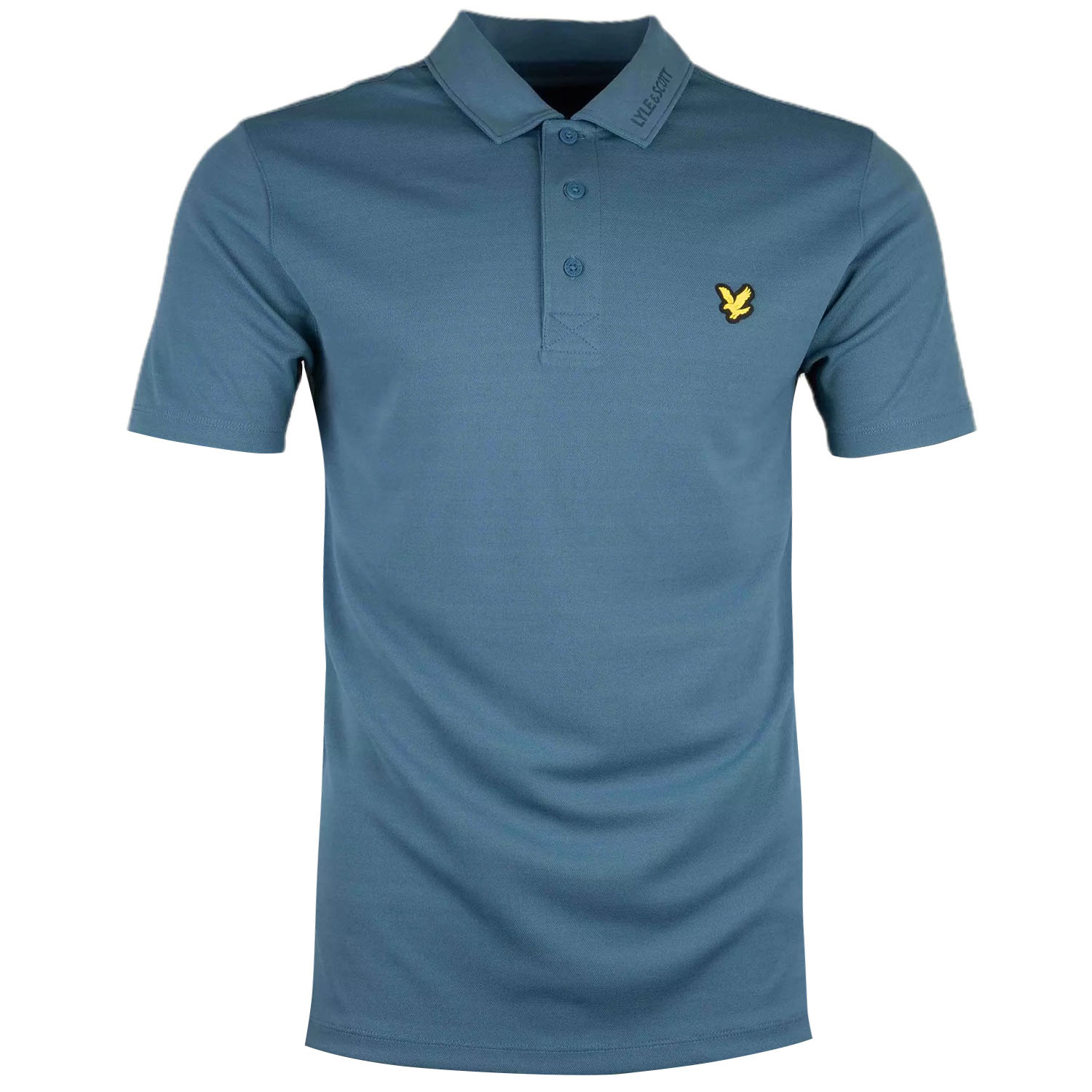 Lyle & Scott Tech Collar Logo Polo Shirt