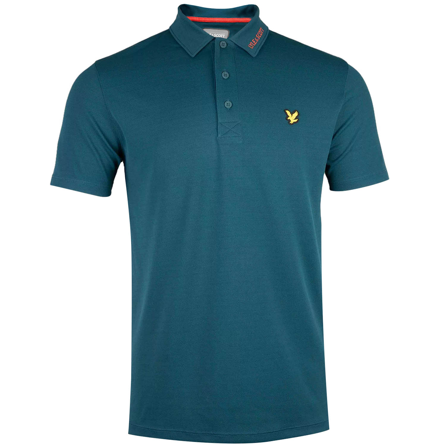 Lyle & Scott Tech Collar Logo Polo Shirt