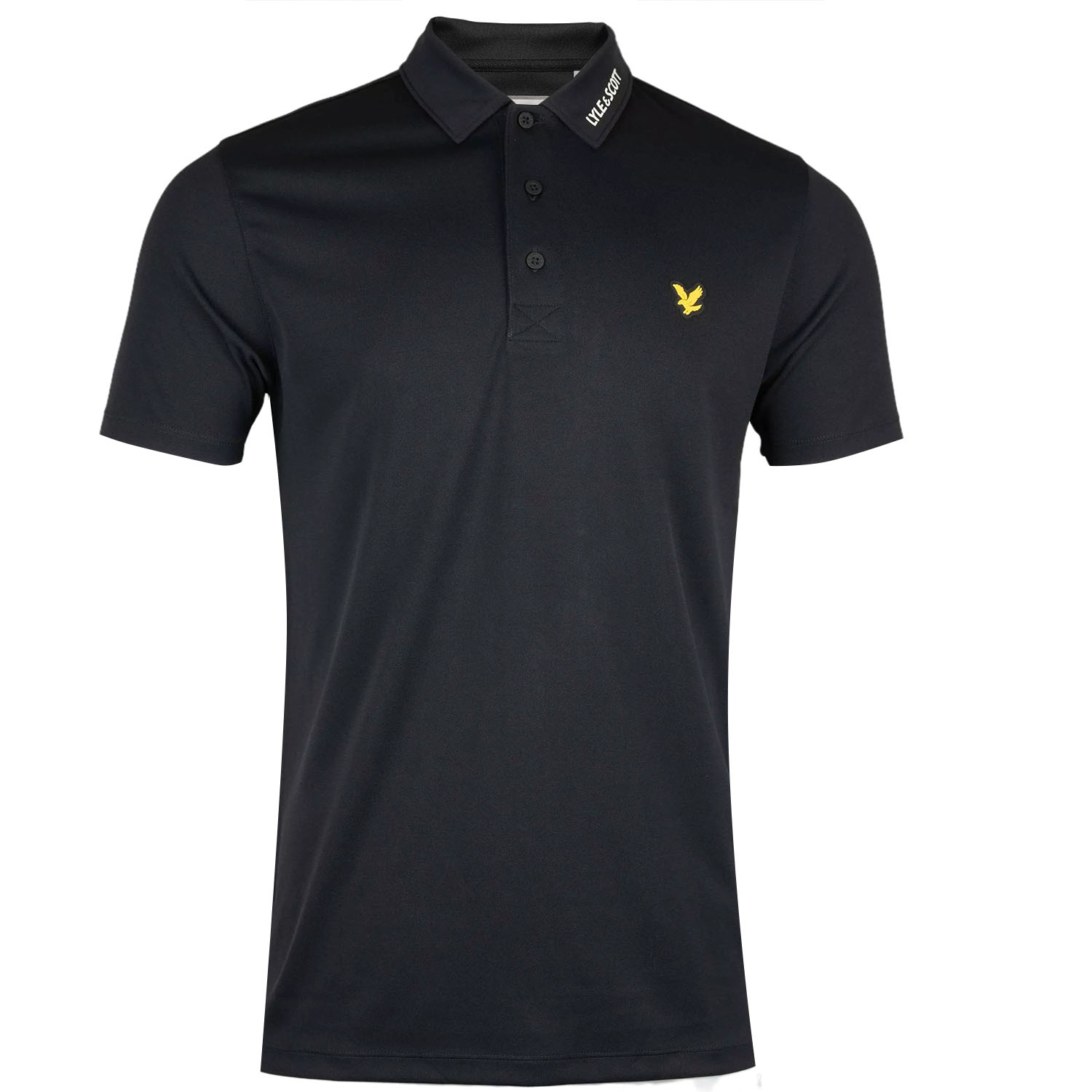 Lyle & Scott Tech Collar Logo Polo Shirt