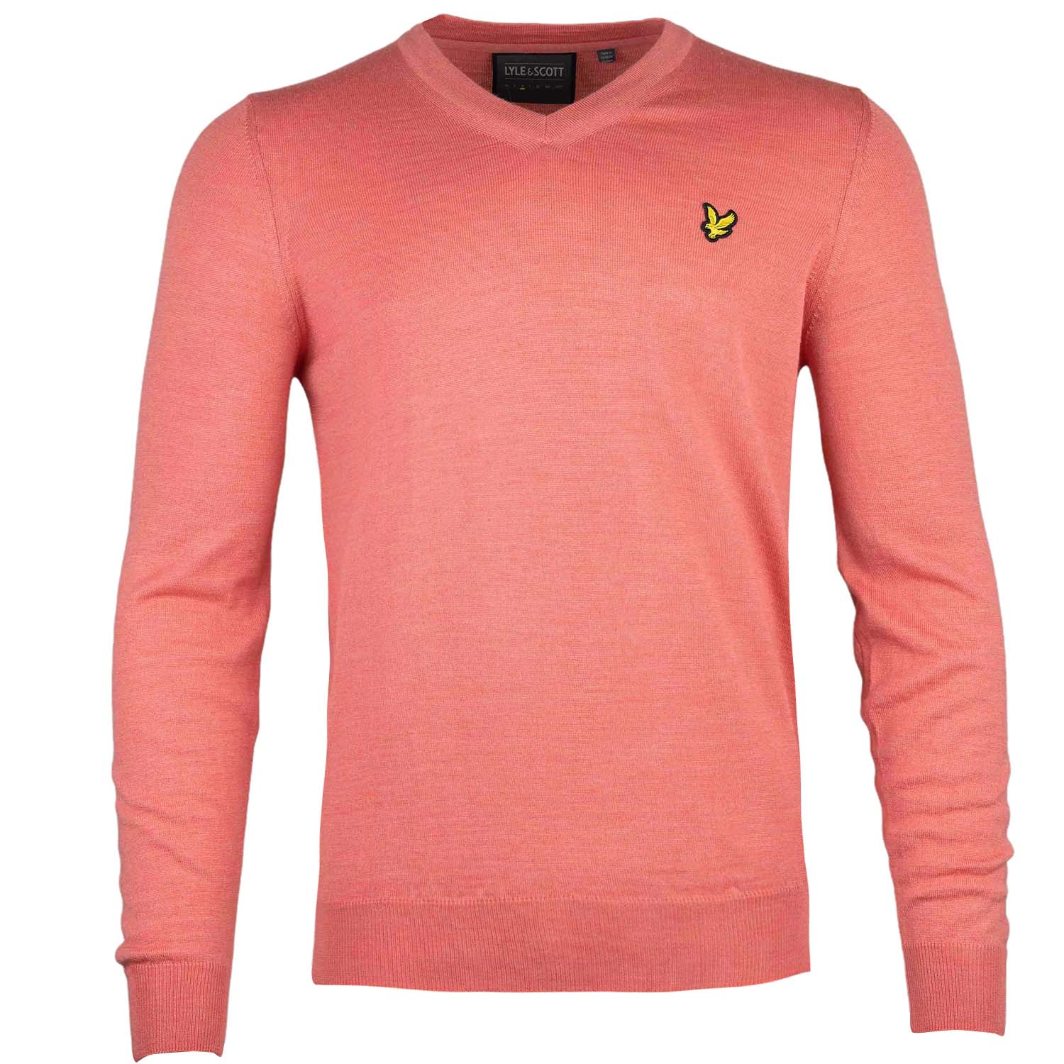 Lyle & Scott V-Neck Merino Mix Golf Sweater