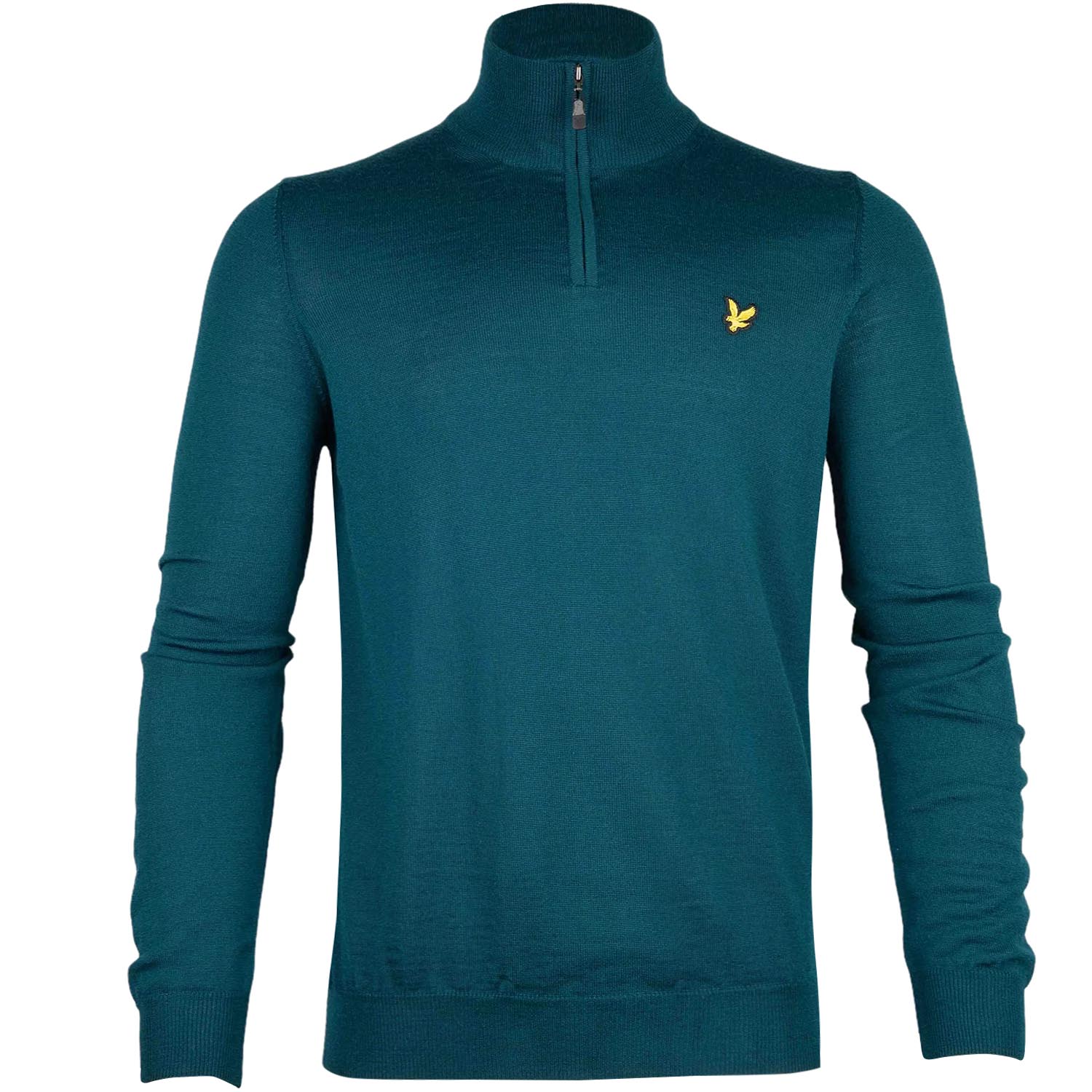 Lyle & Scott Zip Neck Merino Mix Golf Sweater