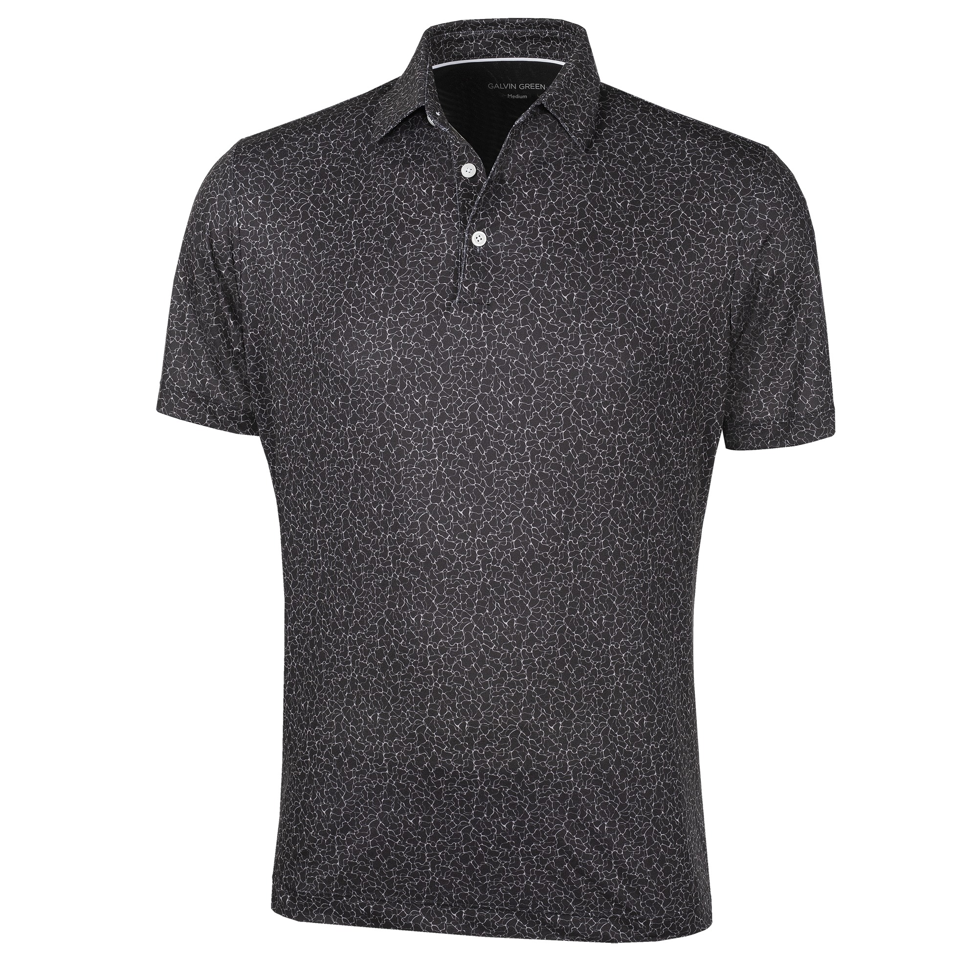 Galvin Green Mani Ventil8 Plus Polo Shirt Black | Scottsdale Golf