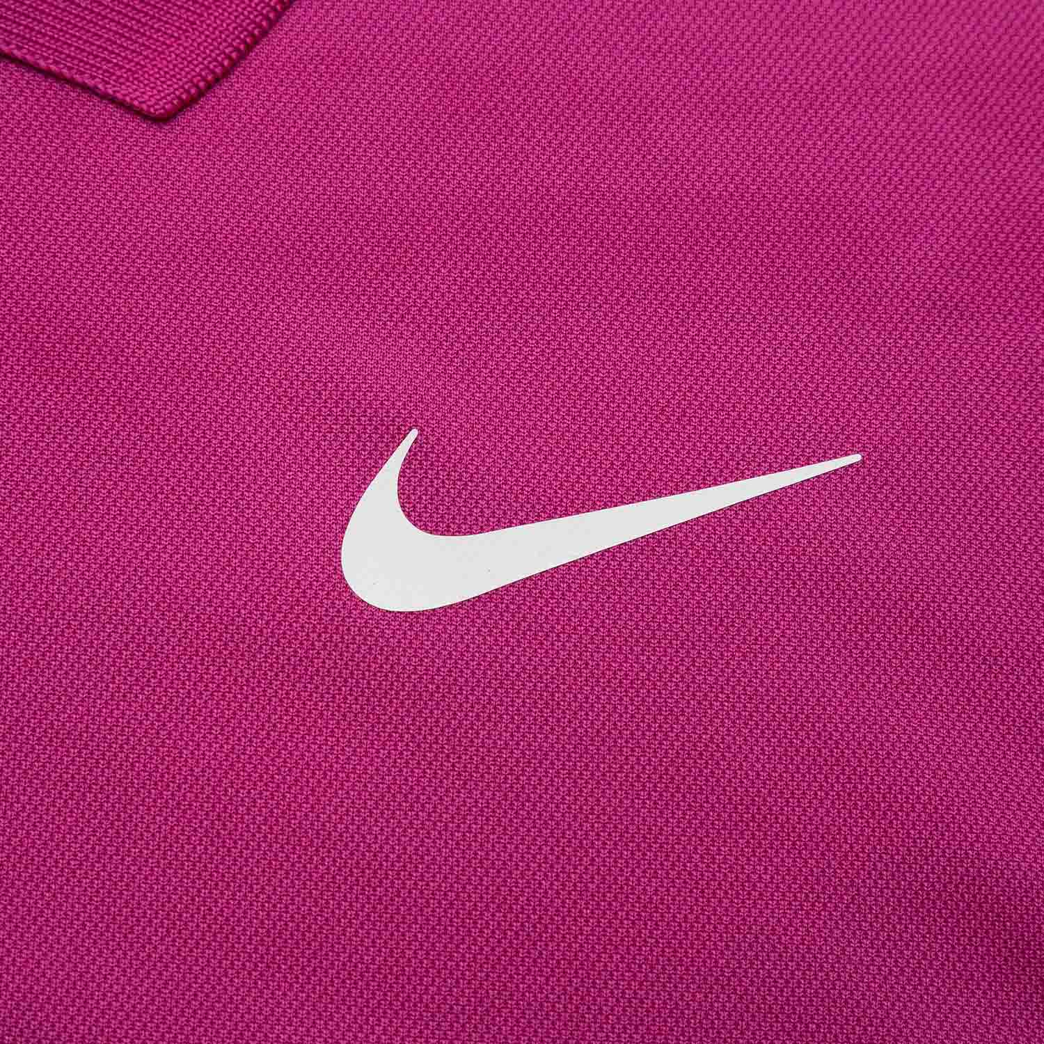 Nike Dri-FIT Victory Solid Golf Polo Shirt Active Pink/Light Smoke Grey ...