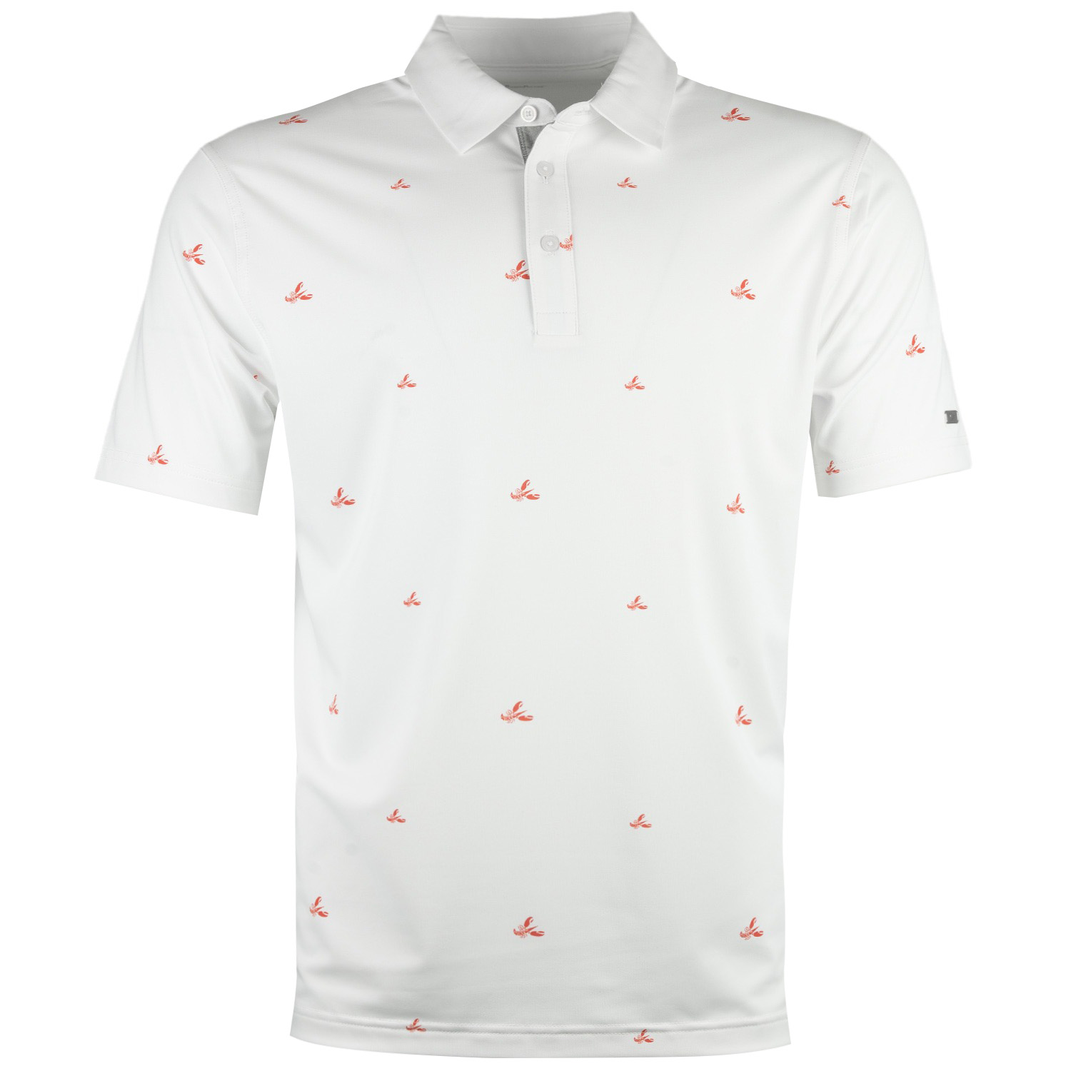 Nike Dri-Fit Player Print Polo Shirt White | Scottsdale Golf