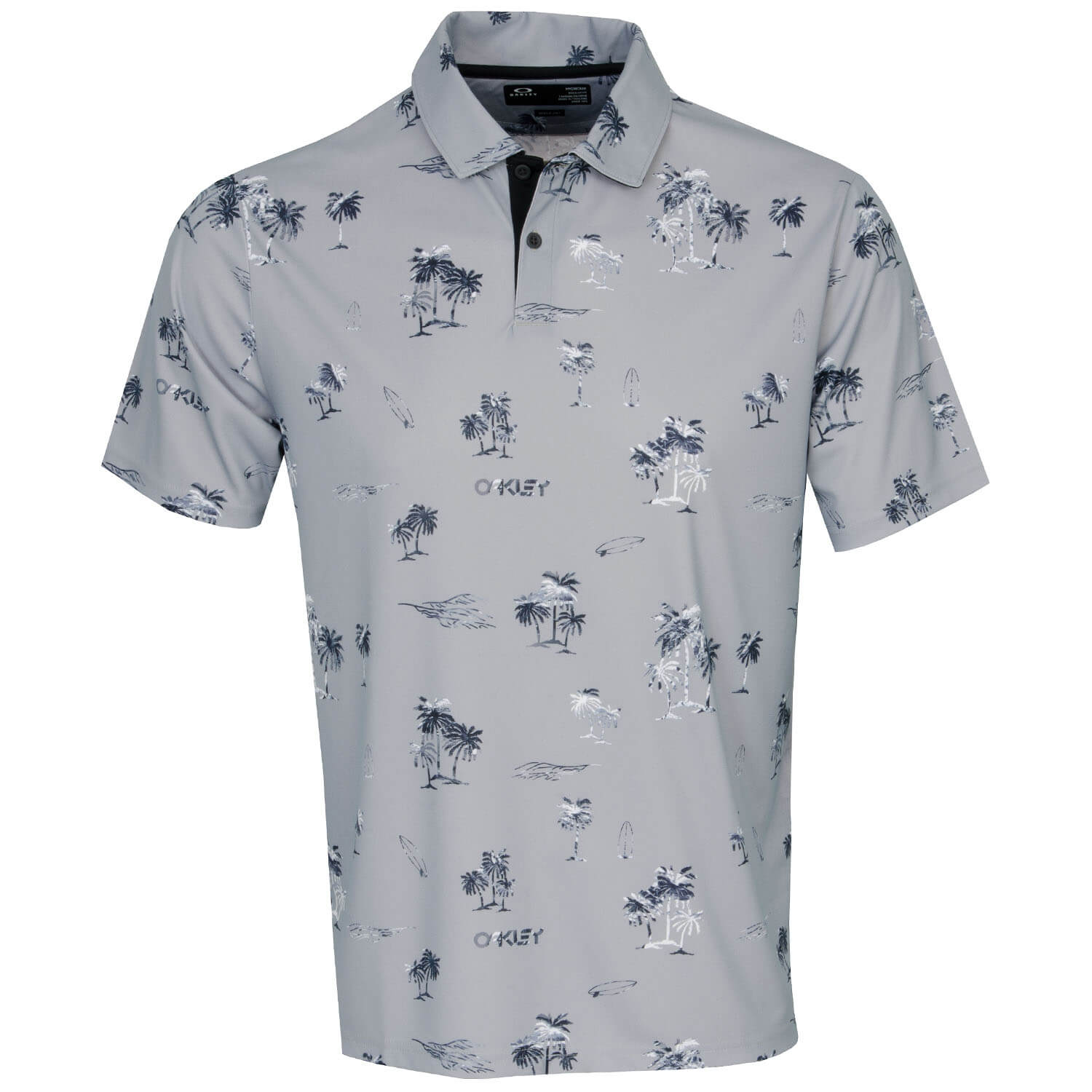 Oakley RC Sun Shade Print Golf Polo Shirt