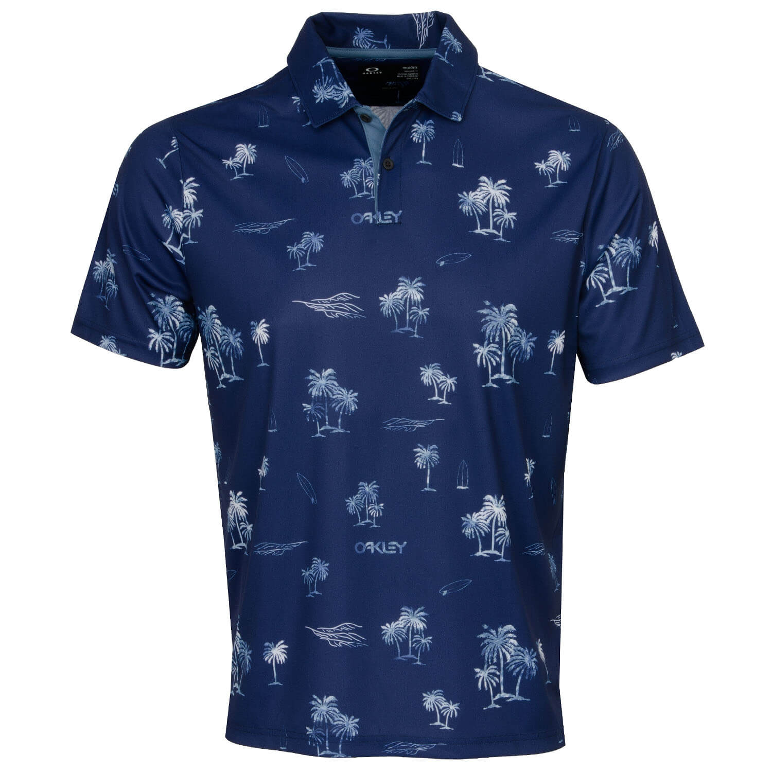 Oakley RC Sun Shade Print Golf Polo Shirt