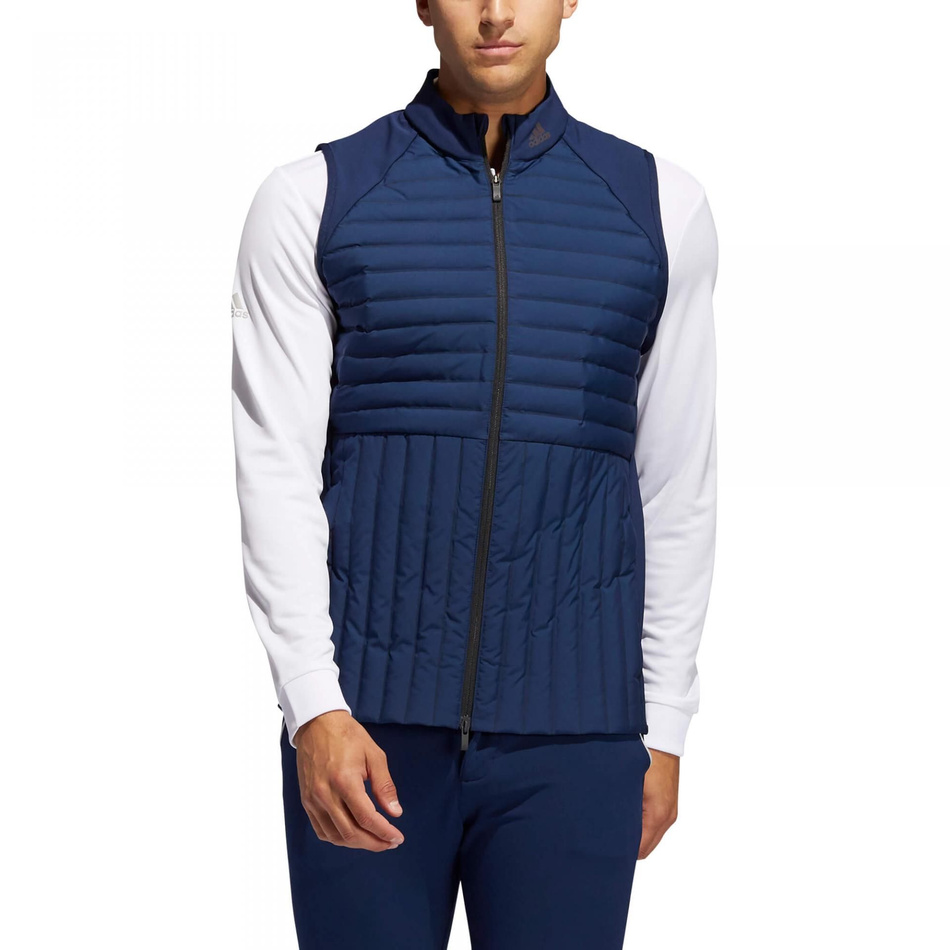 adidas Frostguard Full Zip Windproof Vest Collegiate Navy | Scottsdale Golf